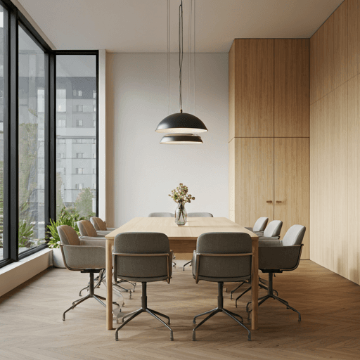 Modern office meeting room
